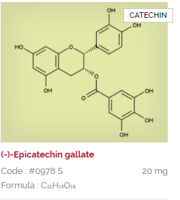 Extrasynthese Epicatchin Gallate Botanical Reference MAterial